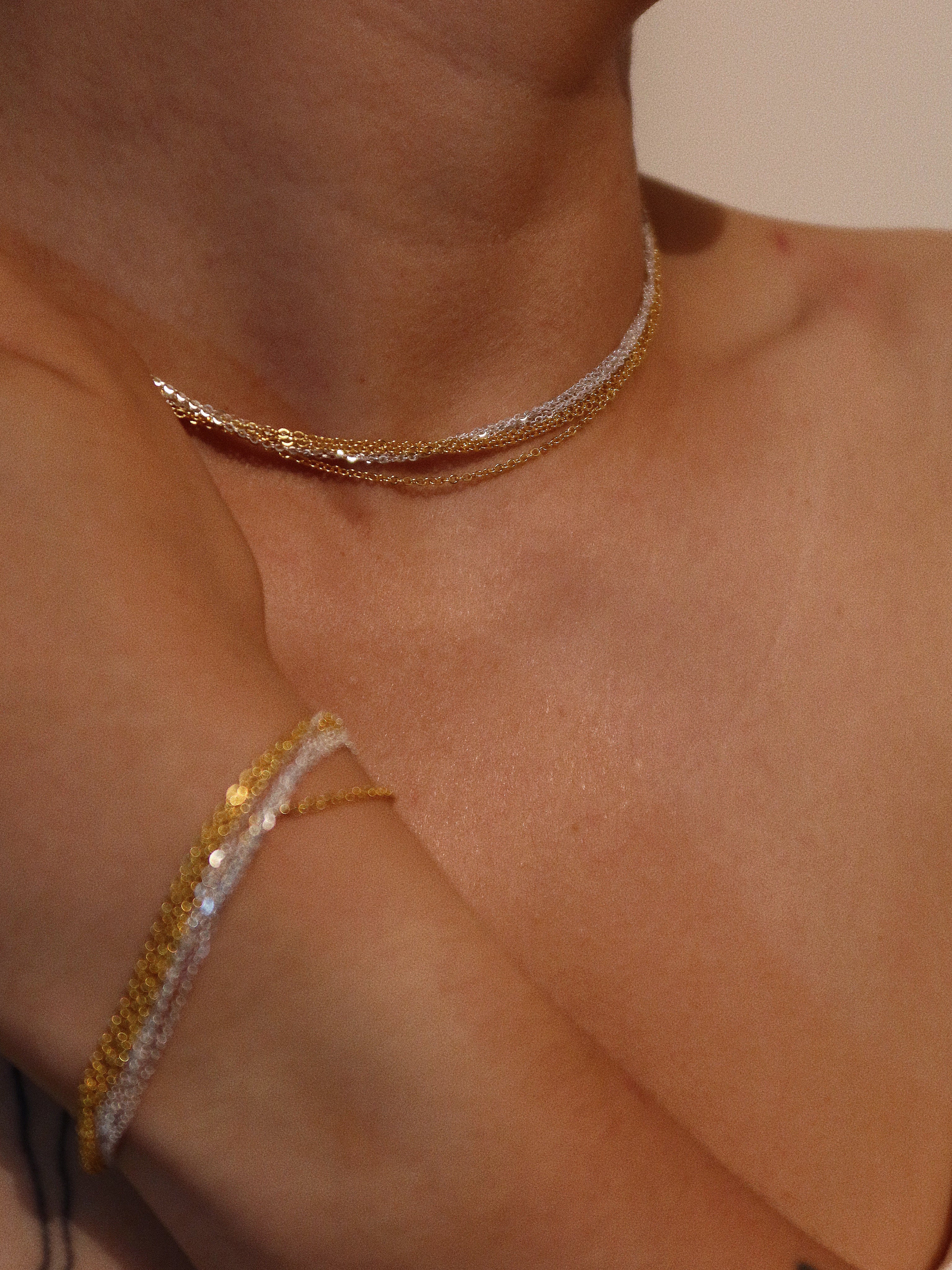 Dual Harmony Chain Necklace