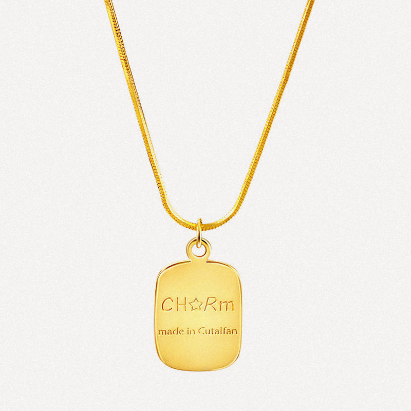 Charm Pendant Chain Necklace