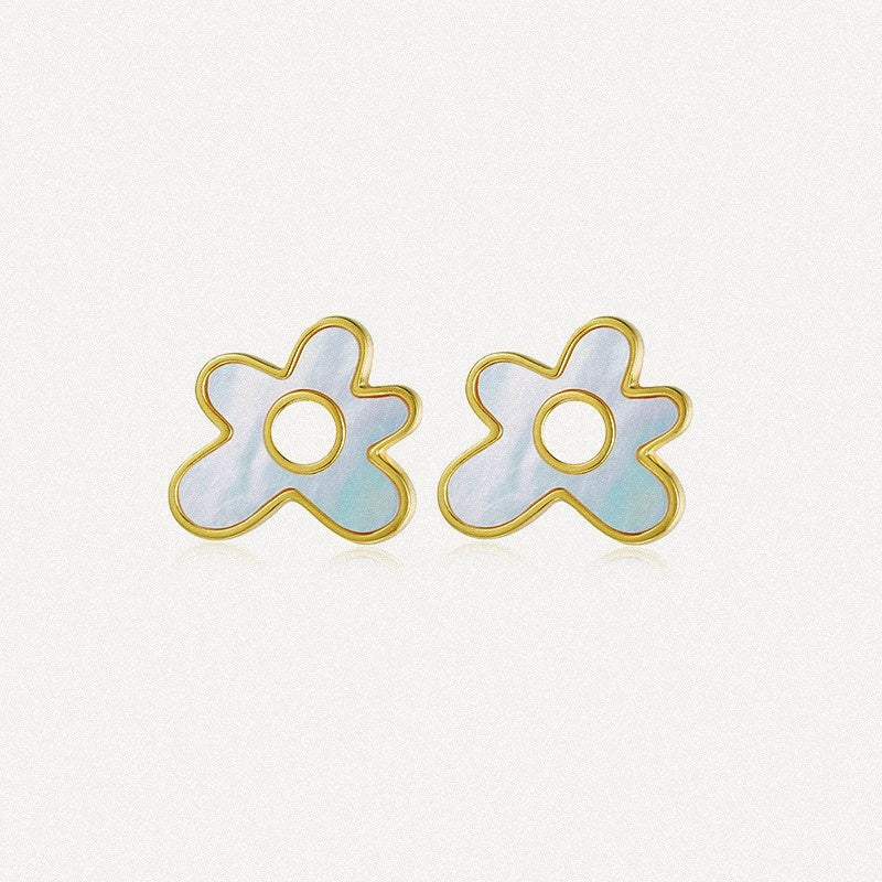 Petal Whisper Stud Earrings