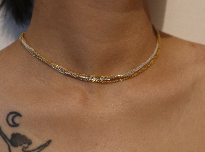 Dual Harmony Chain Necklace