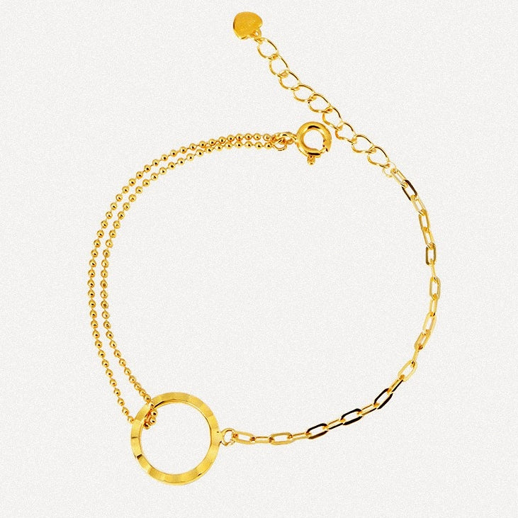 Dual Link Circle Bracelet