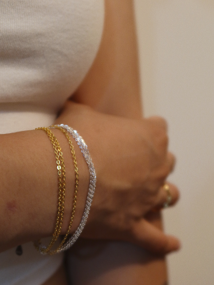 Dual Harmony Necklace and Bracelet Sets