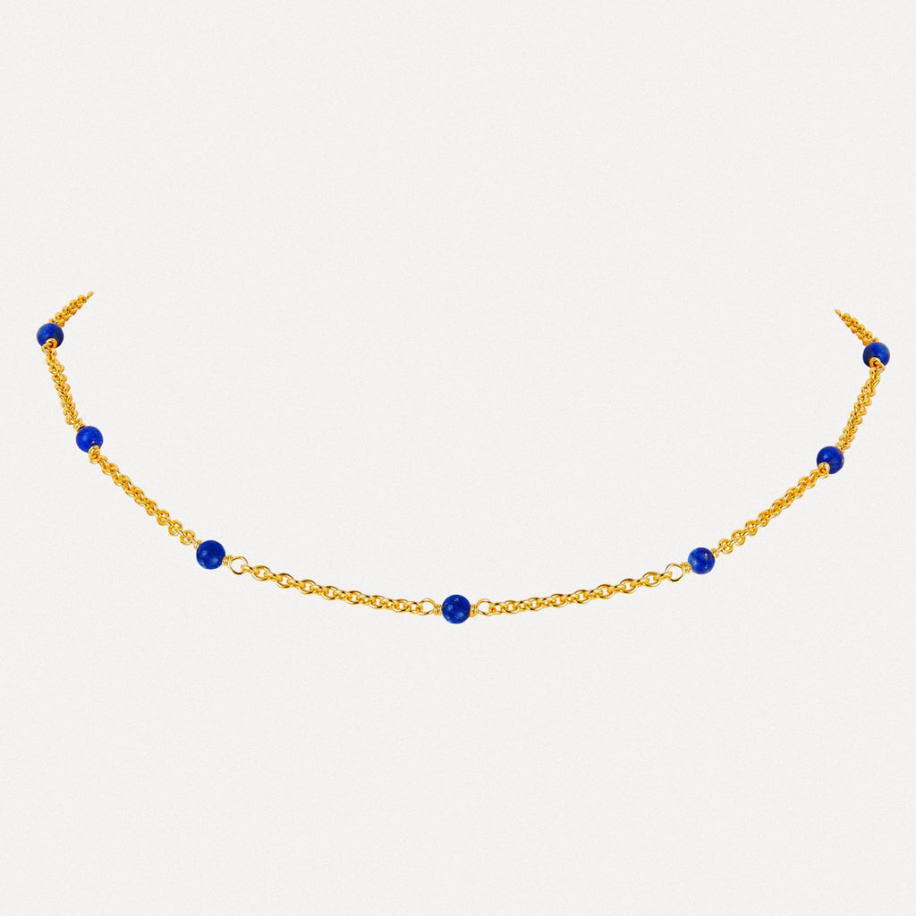 Midnight Bead Chain Necklace