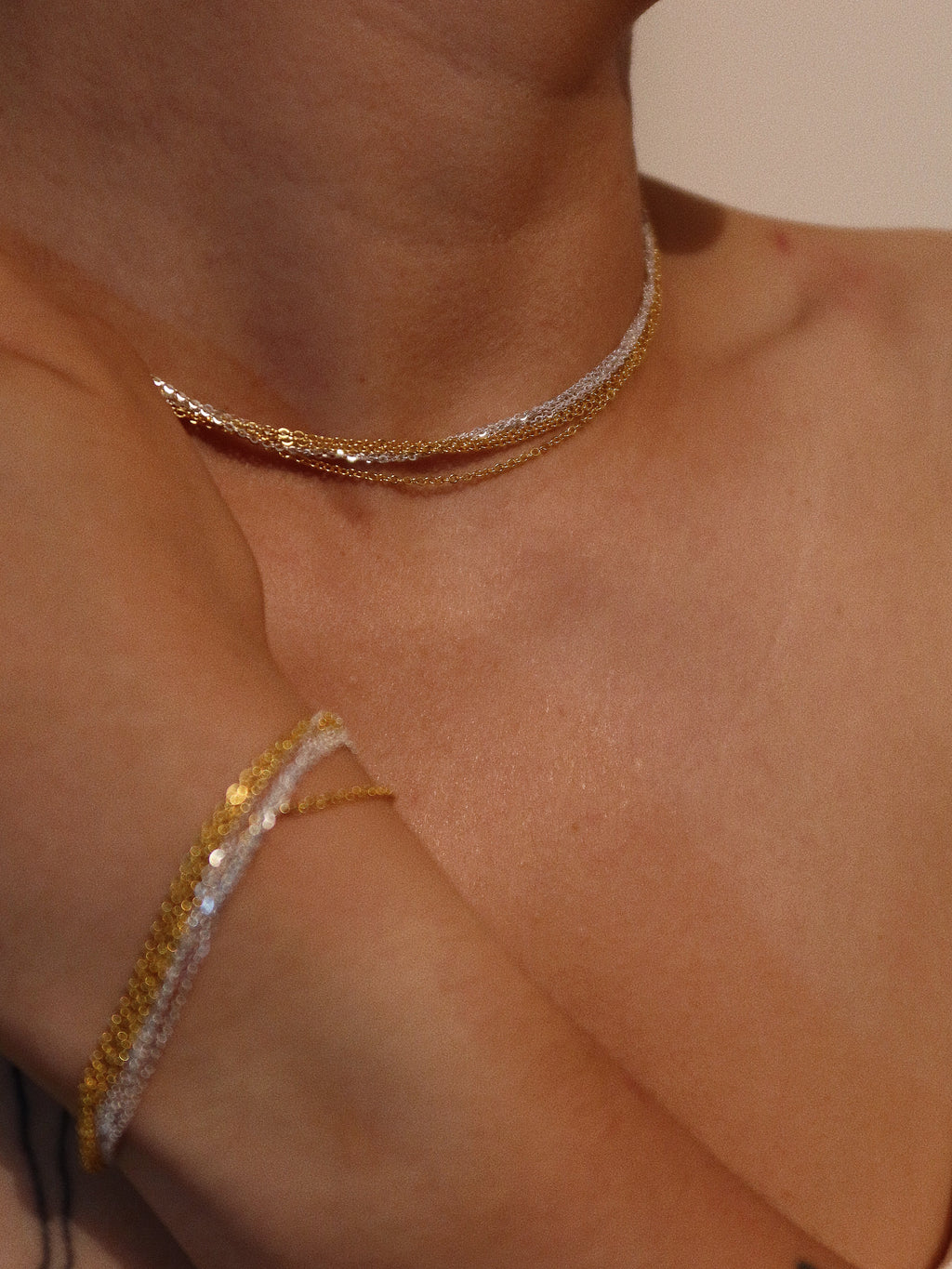 Dual Harmony Chain Necklace