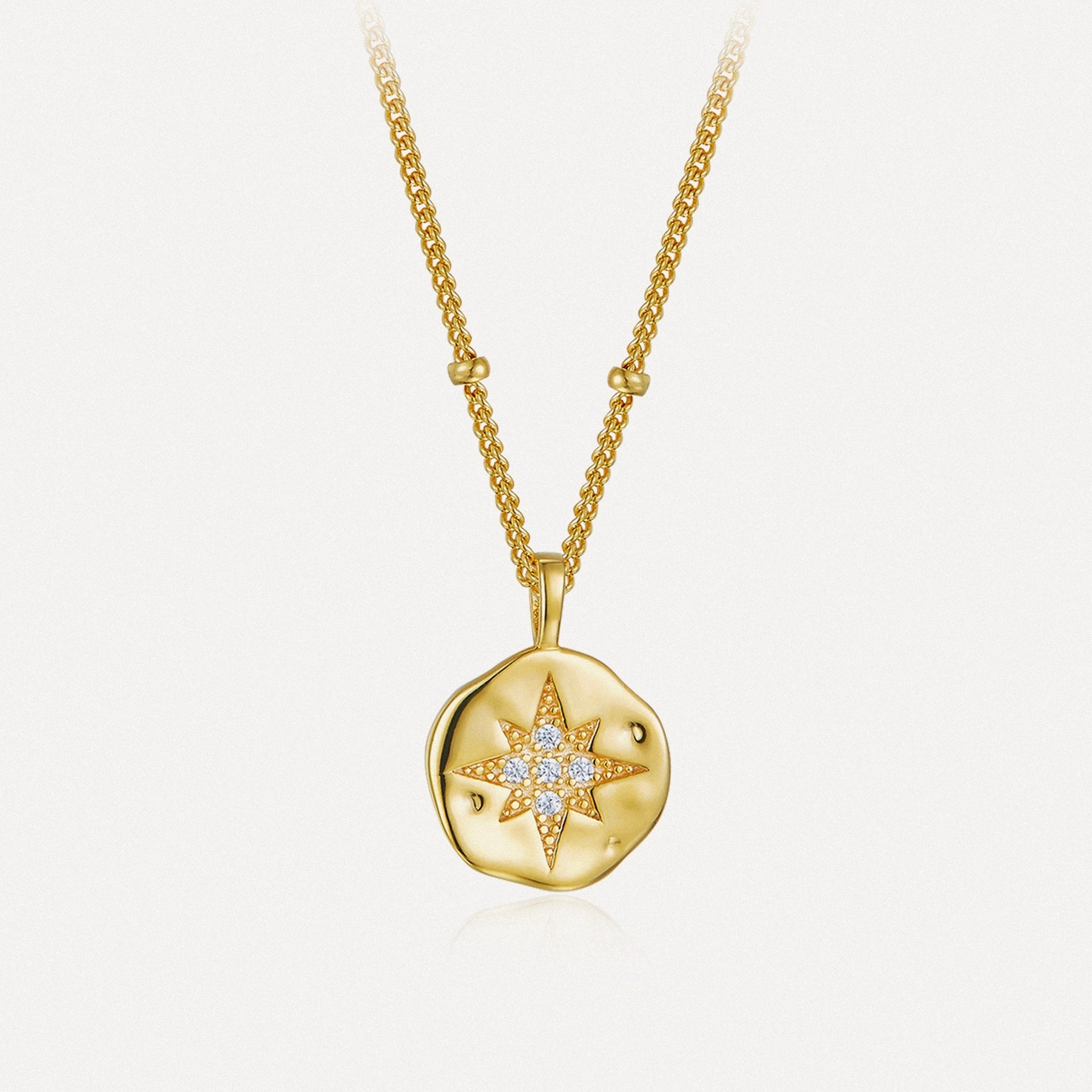 Starlit Glow Pendant Necklace