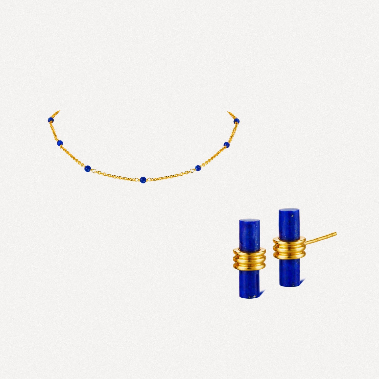 Midnight Necklace and Earrings Set