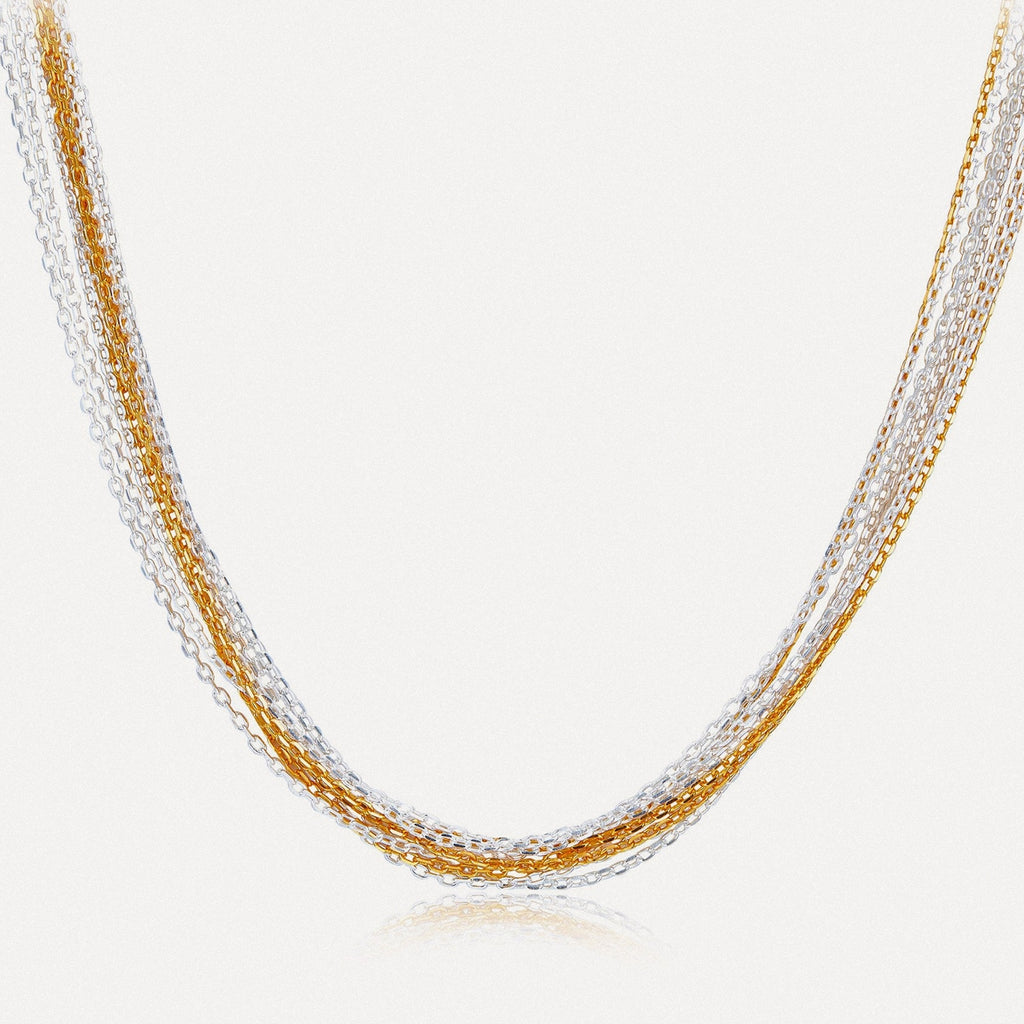 Dual Harmony Chain Necklace