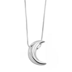 Crescent Moon Pendant Necklace