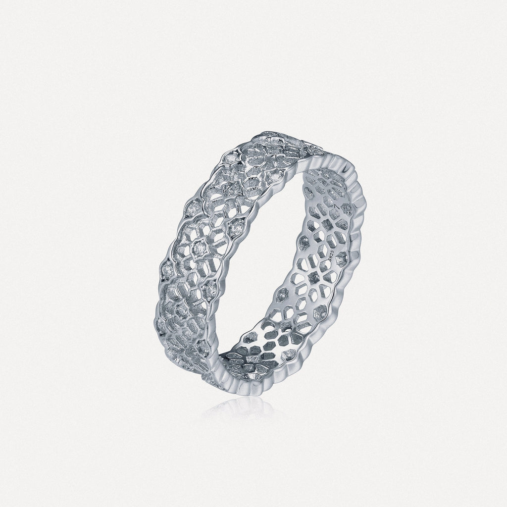 Frozen Lace Ring