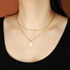 Charm Pendant Chain Necklace