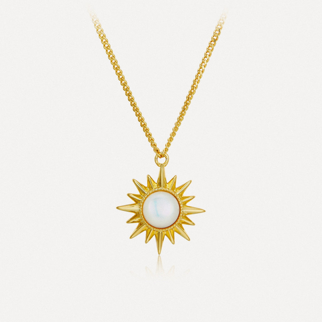 Sunbeam Glow Pendant Necklace
