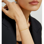 Radiant Bead Chain Bracelet