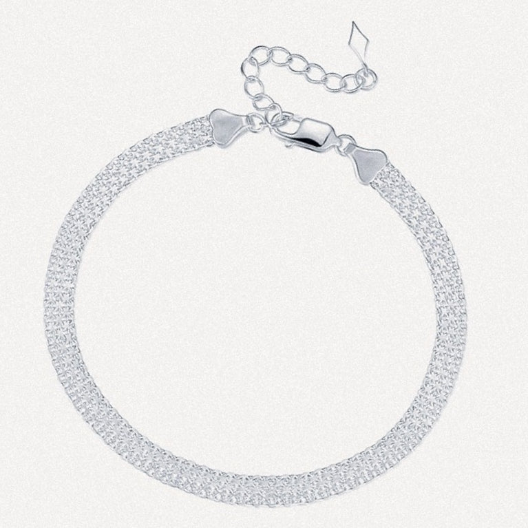 Silver Mesh Bracelet